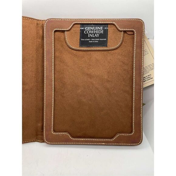 Leather Cow Hide Case for iPad and iPad 2 by Casual Outfitters New Gift Idea - Picture 4 of 8